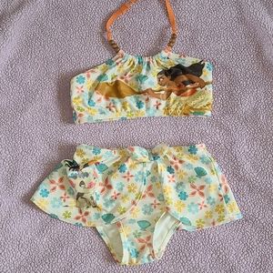 Disney Store Moana Toddler Two piece bathing suit.